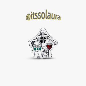 Pandora Gingerbread House Charm